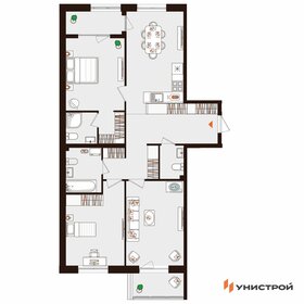 Квартира 91 м², 3-комнатная - изображение 1