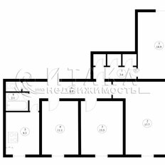 Квартира 86,7 м², 4-комнатная - изображение 1