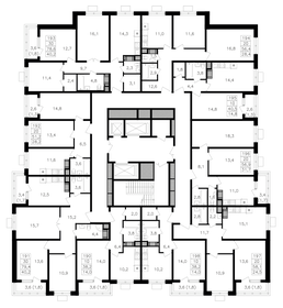 57,1 м², 2-комнатная квартира 19 585 300 ₽ - изображение 79