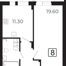 Квартира 41,7 м², 1-комнатная - изображение 2