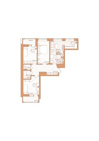 71 м², 3-комнатная квартира 6 399 000 ₽ - изображение 39