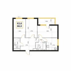 Квартира 65,9 м², студия - изображение 2