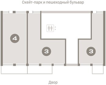 174,9 м², 3-комнатная квартира 26 790 000 ₽ - изображение 54