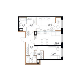 116 м², 2-комнатная квартира 13 200 000 ₽ - изображение 132