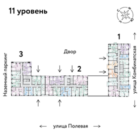 28,4 м², 1-комнатная квартира 3 150 000 ₽ - изображение 91