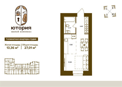 28 м², 1-комнатная квартира 3 170 000 ₽ - изображение 113