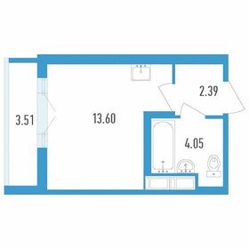 Квартира 21,8 м², студия - изображение 1