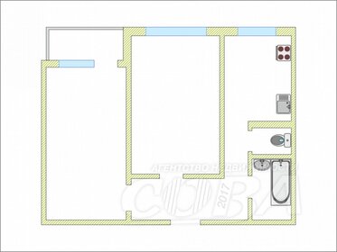 Квартира 52 м², 2-комнатная - изображение 5