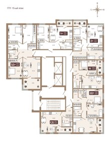 42 м², 1-комнатная квартира 4 295 056 ₽ - изображение 14