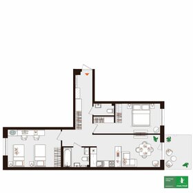 71,5 м², 2-комнатная квартира 15 202 000 ₽ - изображение 18