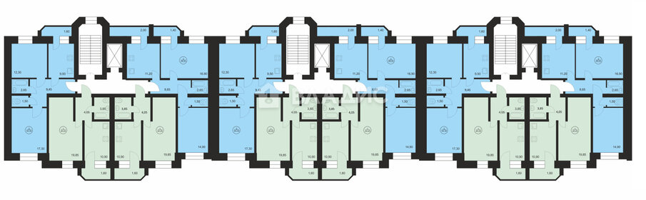 Квартира 42 м², 1-комнатная - изображение 1