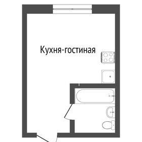 Квартира 30 м², студия - изображение 1