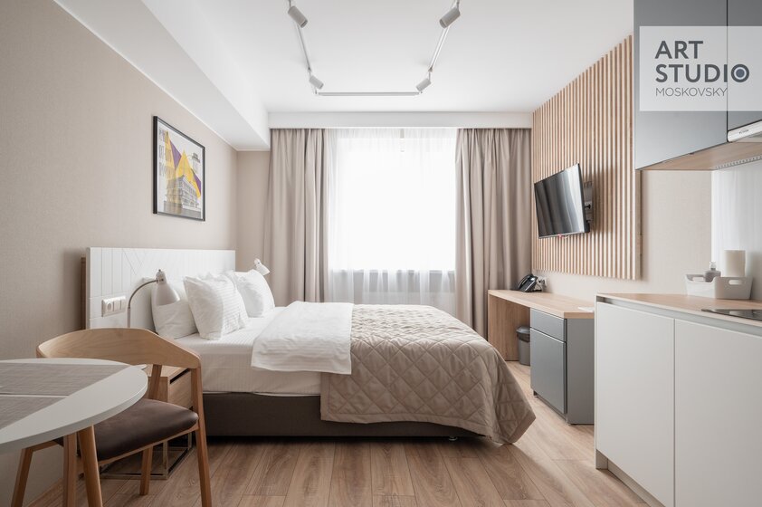 25 м², апартаменты-студия 40 000 ₽ в месяц - изображение 1