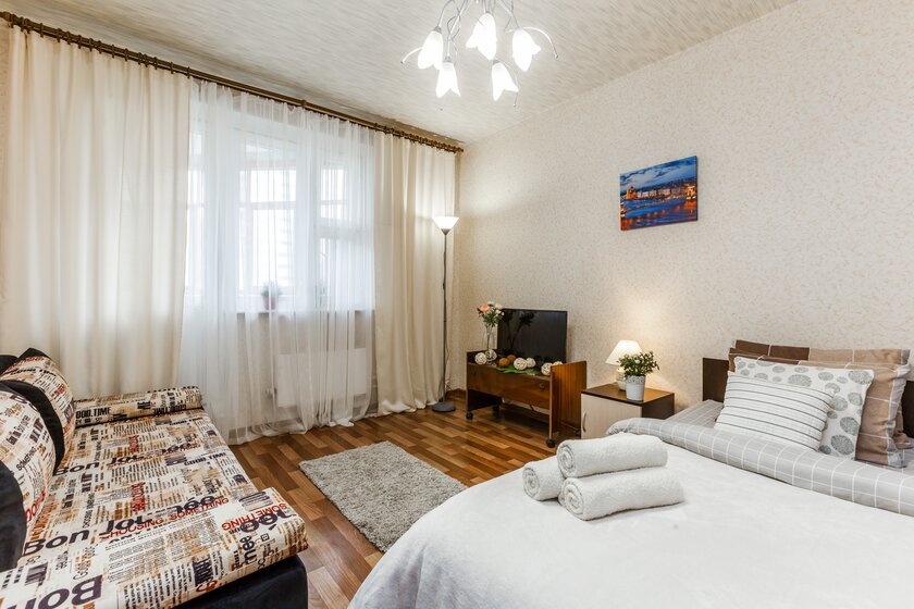 50 м², 1-комнатная квартира 3 300 ₽ в сутки - изображение 59