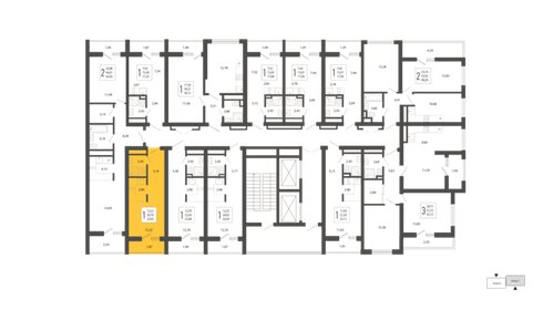 21 м², квартира-студия 11 980 000 ₽ - изображение 48