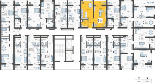 17 м², 1-комнатная квартира 3 700 000 ₽ - изображение 121