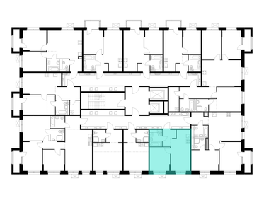 41,1 м², 1-комнатная квартира 3 200 000 ₽ - изображение 71