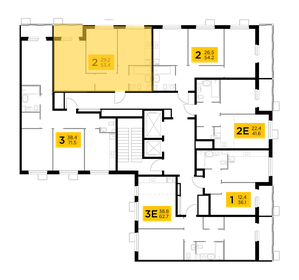 59 м², 3-комнатная квартира 7 150 000 ₽ - изображение 123