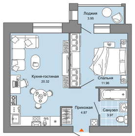 50 м², 2-комнатная квартира 6 300 000 ₽ - изображение 111