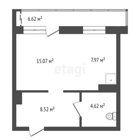 Квартира 38,2 м², 1-комнатная - изображение 3