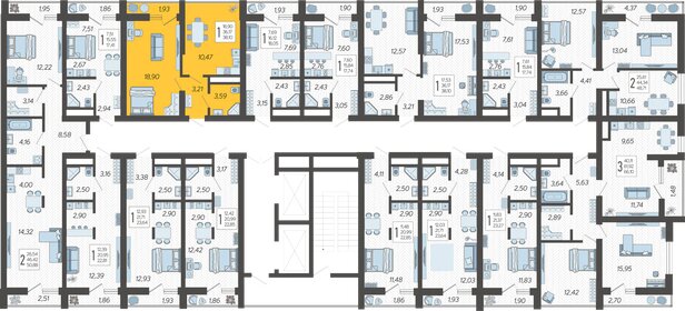 38 м², 1-комнатные апартаменты 15 500 000 ₽ - изображение 151