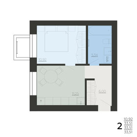 31,4 м², 1-комнатная квартира 1 450 000 ₽ - изображение 27