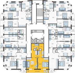 66 м², 2-комнатная квартира 6 500 000 ₽ - изображение 38