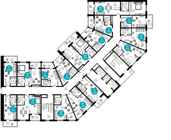 Квартира 26,4 м², 1-комнатные - изображение 2