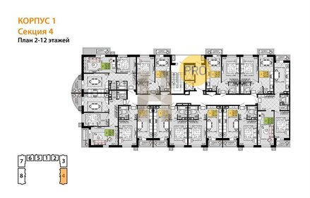 Квартира 39,6 м², 1-комнатная - изображение 2