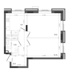 65 м², 2-комнатная квартира 6 499 000 ₽ - изображение 106