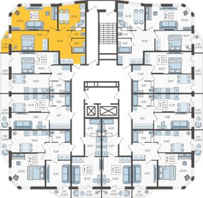 70,5 м², 2-комнатная квартира 9 165 110 ₽ - изображение 64