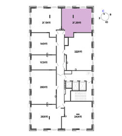 65 м², 2-комнатная квартира 6 499 000 ₽ - изображение 107