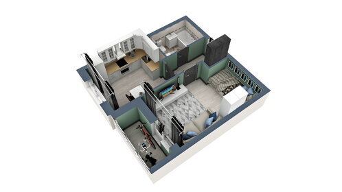 36,6 м², 1-комнатная квартира 3 494 385 ₽ - изображение 60