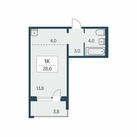 30 м², 1-комнатная квартира 3 200 000 ₽ - изображение 108