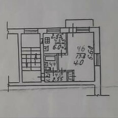 Квартира 30,5 м², 1-комнатная - изображение 1