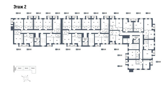 18,4 м², квартира-студия 2 350 000 ₽ - изображение 99