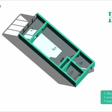 Квартира 22,9 м², студия - изображение 1