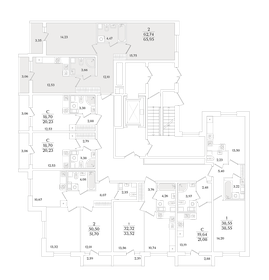 Квартира 66 м², 2-комнатная - изображение 2