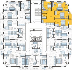 76,4 м², 3-комнатная квартира 10 198 258 ₽ - изображение 44