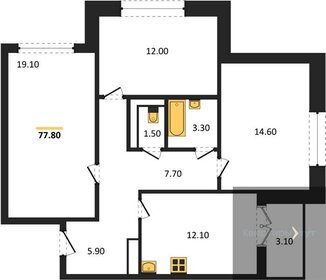 80 м², 3-комнатная квартира 5 300 000 ₽ - изображение 30