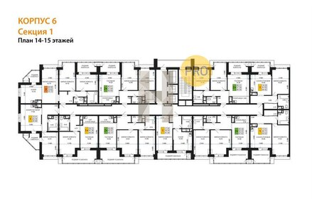 Квартира 41,4 м², 1-комнатная - изображение 2