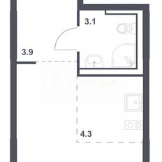 Квартира 22,1 м², студия - изображение 2