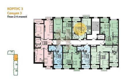 Квартира 38,6 м², 1-комнатная - изображение 2