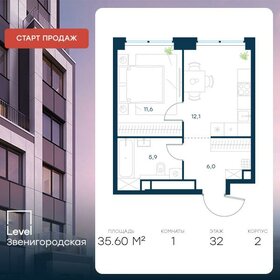 34,7 м², 1-комнатная квартира 17 000 000 ₽ - изображение 91