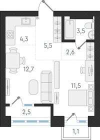 39,9 м², 2-комнатная квартира 8 700 000 ₽ - изображение 16