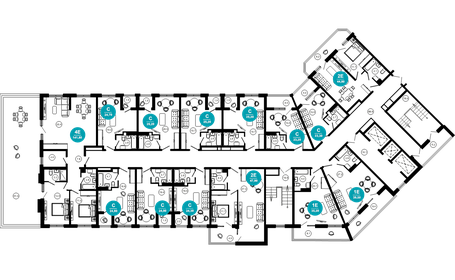 Квартира 47,9 м², 2-комнатные - изображение 2