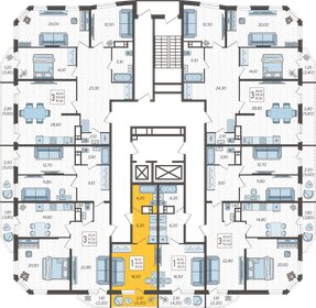 29 м², квартира-студия 4 350 000 ₽ - изображение 22