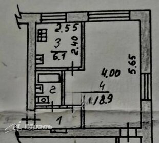 30,9 м², 1-комнатная квартира 2 300 000 ₽ - изображение 56