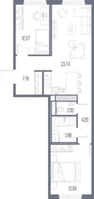 66 м², 2-комнатная квартира 20 720 860 ₽ - изображение 14