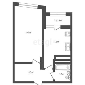 Квартира 44,1 м², 1-комнатная - изображение 2